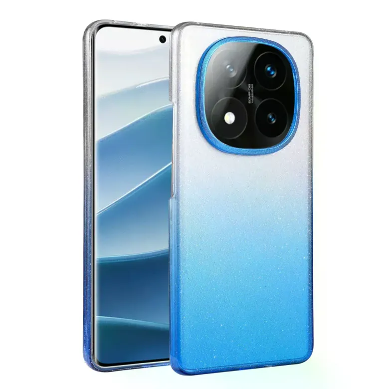 Xiaomi Redmi Note 14 Pro 5g Glossy Kapak - Mavi