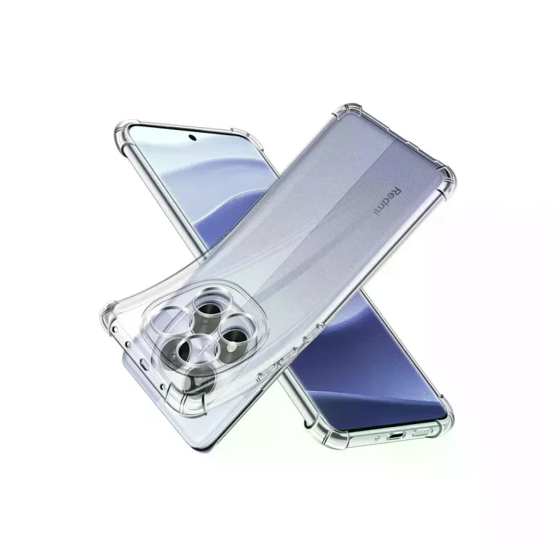 Xiaomi Redmi Note 14 Pro 5g Kılıf Lüx Şeffaf Silikon