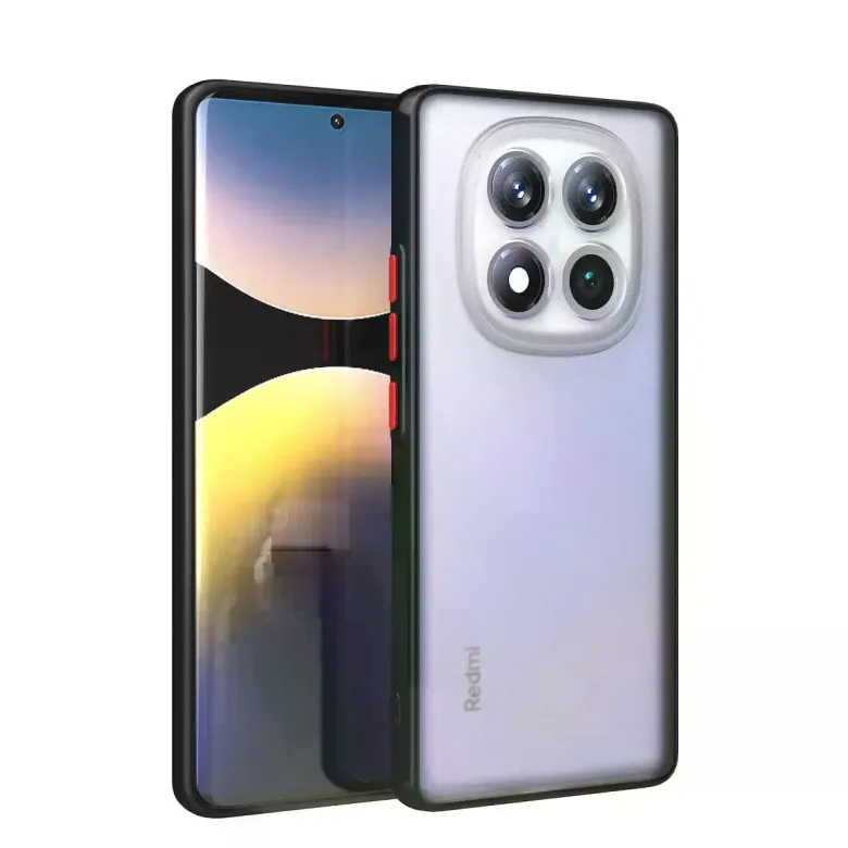 Xiaomi Redmi Note 14 Pro 5g Kılıf Montreal Silikon Kapak - Siyah
