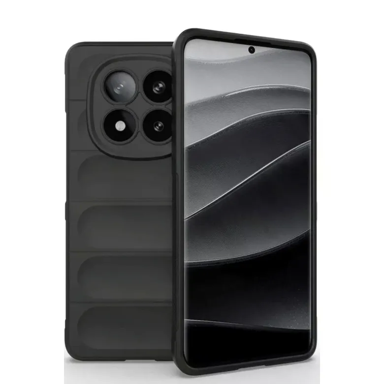 Xiaomi Redmi Note 14 Pro 5g Kılıf Optimum Silikon - Siyah