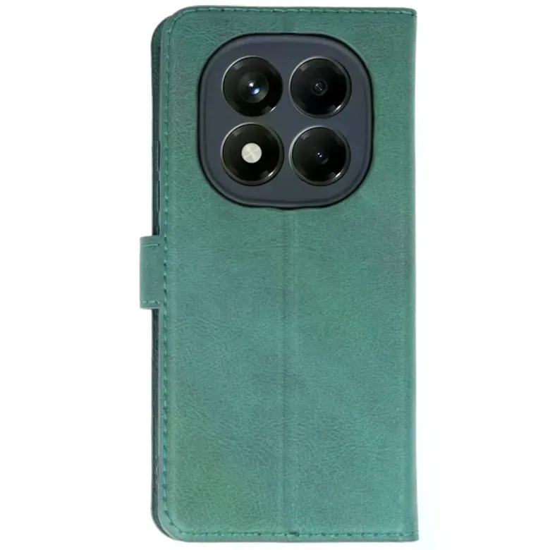 Xiaomi Redmi Note 14 Pro 5g Kılıf Trend S Plus Kapaklı Kılıf - Yeşil
