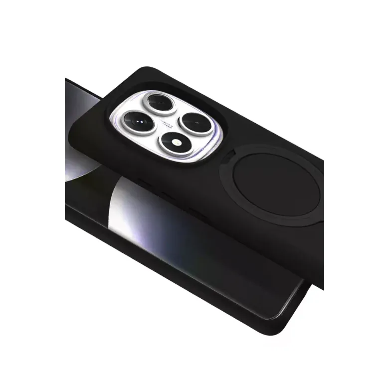 Xiaomi Redmi Note 14 Pro 5g Regal Magsafe Standlı Kapak - Siyah