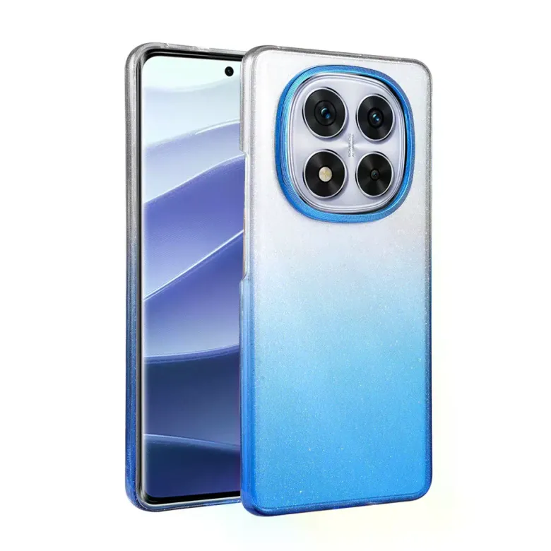 Xiaomi Redmi Note 14 Pro Plus Glossy Kapak - Mavi