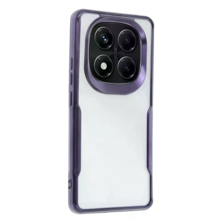 Xiaomi Redmi Note 14 Pro Plus Kılıf Boyi Silikon Kapak - Derin Mor