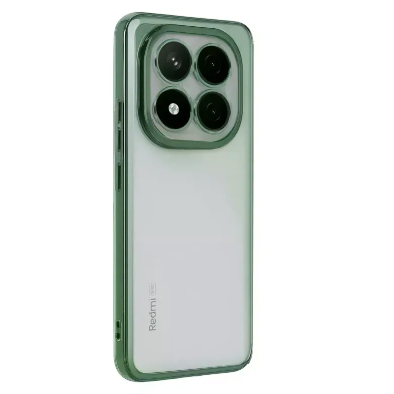 Xiaomi Redmi Note 14 Pro Plus Kılıf Razer Lensli Silikon - Yeşil