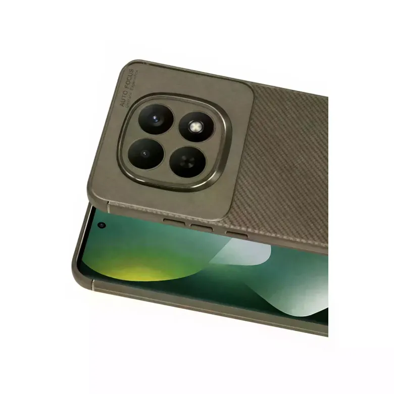 Xiaomi Redmi Note 15 4g Auto Focus Karbon Kapak - Kahverengi