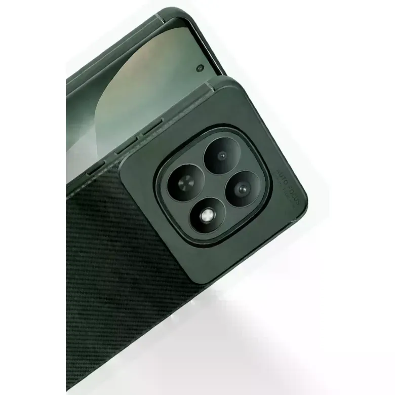 Xiaomi Redmi Note 15 4g Auto Focus Karbon Kapak - Koyu Yeşil