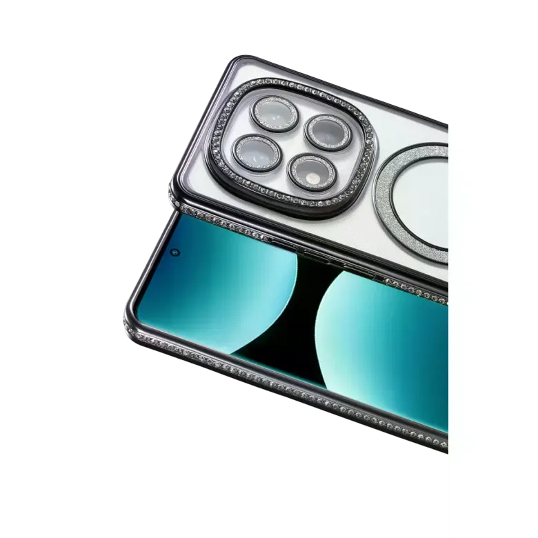 Xiaomi Redmi Note 15 4g Joke Simli Magneticsafe Kılıf - Siyah