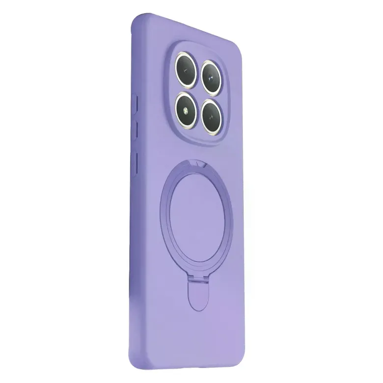 Xiaomi Redmi Note 15 4g Regal Magsafe Standlı Kapak - Lila