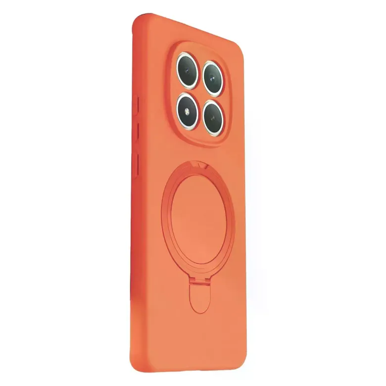 Xiaomi Redmi Note 15 4g Regal Magsafe Standlı Kapak - Turuncu