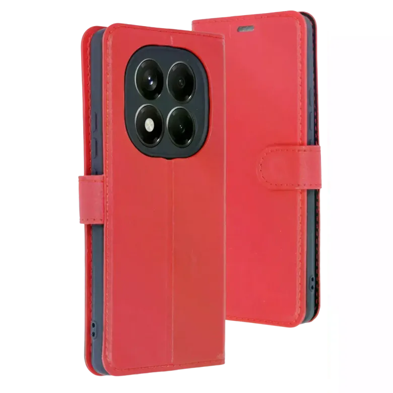 Xiaomi Redmi Note 15 Pro 4g Trend S Plus Kapaklı Kılıf - Kırmızı