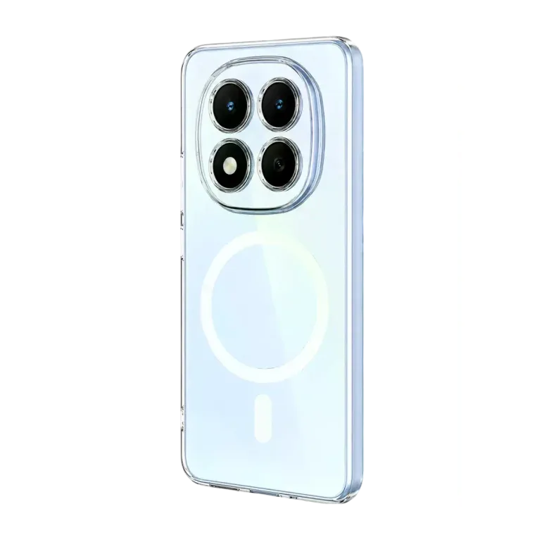 Xiaomi Redmi Note 15 Pro 5g Combo Sert Şeffaf Magsafe Kapak - Şeffaf