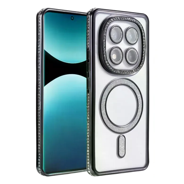Xiaomi Redmi Note 15 Pro 5g Joke Simli Magneticsafe Kılıf - Siyah