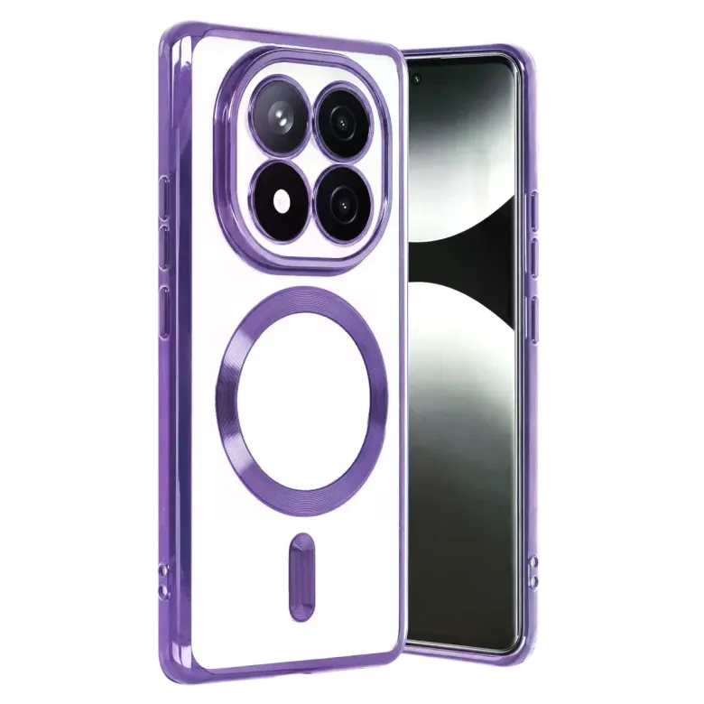 Xiaomi Redmi Note 15 Pro 5g Kross Magneticsafe Kapak - Mor