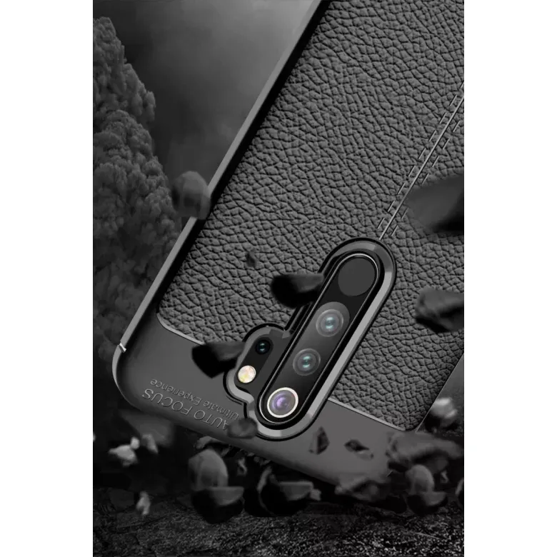 Xiaomi Redmi Note 8 Pro Kılıf Auto Focus Kapak - Lacivert