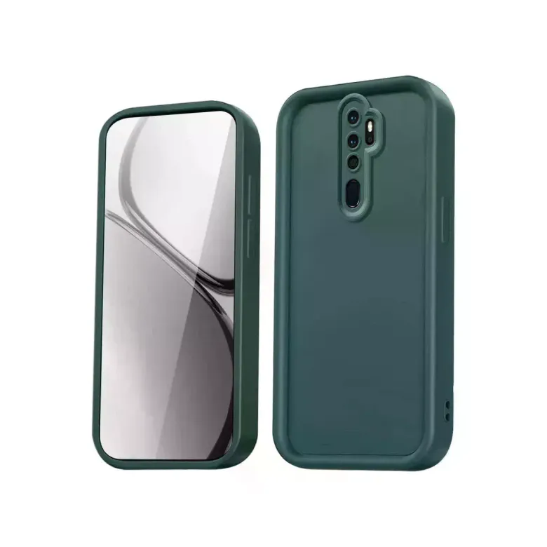Xiaomi Redmi Note 8 Pro Kılıf Viera Silikon - Koyu Yeşil