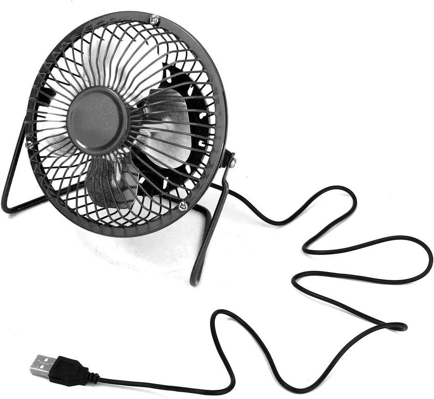 y3IkwT7iFh Acl Açma/kapama Anahtarlı 6 İnç Usb Mini Metal Fan Masa Fanı