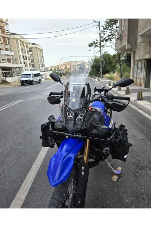 Yamaha Tenere 700 World Raid Ön Cam 2023-2024 Model 45cm Şeffaf Renkli 4mm
