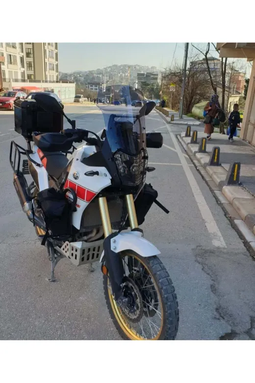 Yamaha Tenere Rall 700 Ön Cam 2019-2026 Model 39cm Füme Renkli 4mm