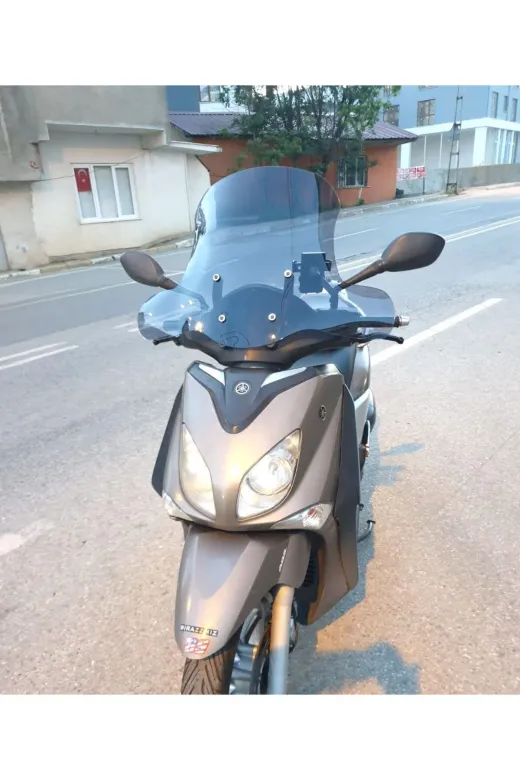 Yamaha Xcity 250 Ön Cam 2011-2016 Model 50cm Füme Renkli 4mm ELCİKLİ