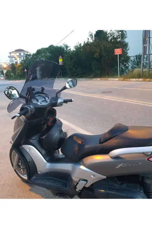 Yamaha Xcity 250 Ön Cam 2011-2016 Model 50cm Füme Renkli 4mm ELCİKLİ