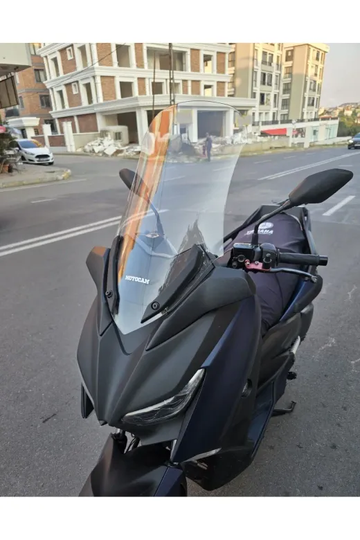Yamaha Xmax Ön Cam 2018-2022 Model 65cm Şeffaf Renkli 4mm