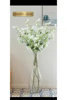 yapay çiçek evi 1 adet 120 cm beyaz begonvil ev vazo dekor süsü