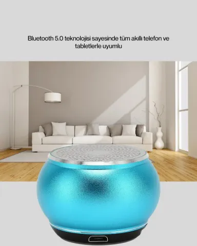 Yeni Nesil Taşınabilir Bluetooth Hoparlör 1 Adet