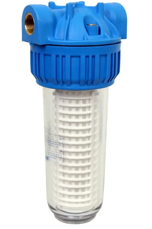 Yenimod 1218-5139 Aquafer 10 Inç Yıkanabilir Su Arıtma Filtresi (3/4 Inç Girişli)