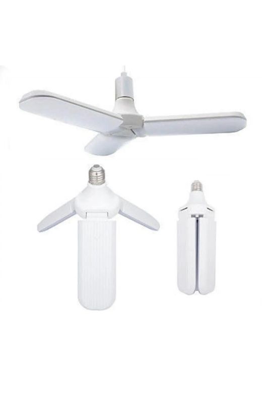 Yıldız Led E27 Yıldız Led Led Ampul 45W 220V E27 Duylu Katlanabilir Üç Yapraklı Duy