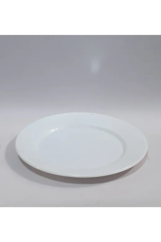Yıldızhome 00018 Beyaz Melamin Servis Tabak 24 Cm 6 Adet