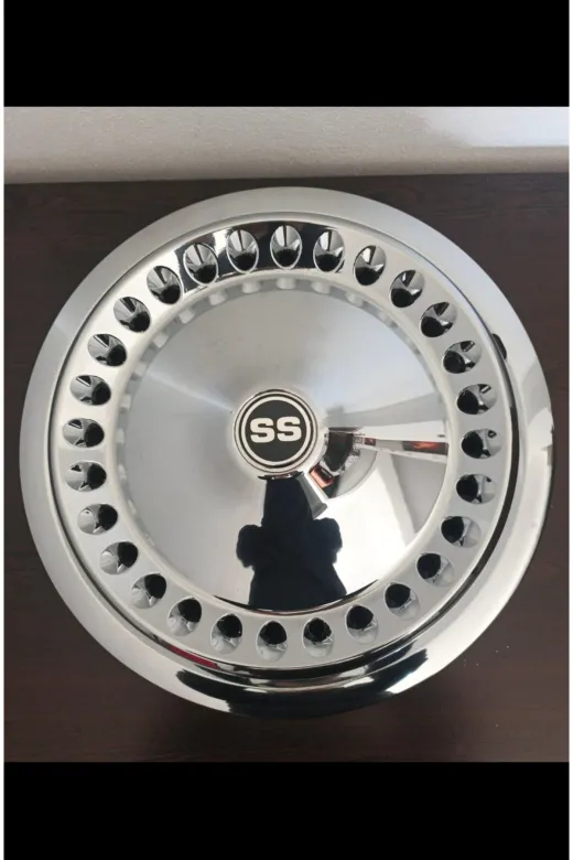 YK kromm282 1.sınıf Krom Kaplama 16"inç Jant Kapağı Ford/citröen/peugeot/fiat Uyumlu//4 Adet//