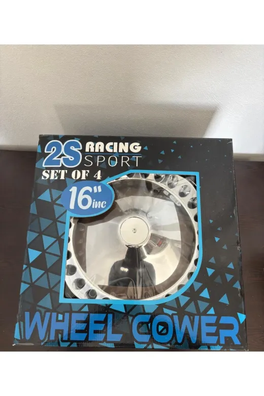 YK kromm282 1.sınıf Krom Kaplama 16"inç Jant Kapağı Ford/citröen/peugeot/fiat Uyumlu//4 Adet//
