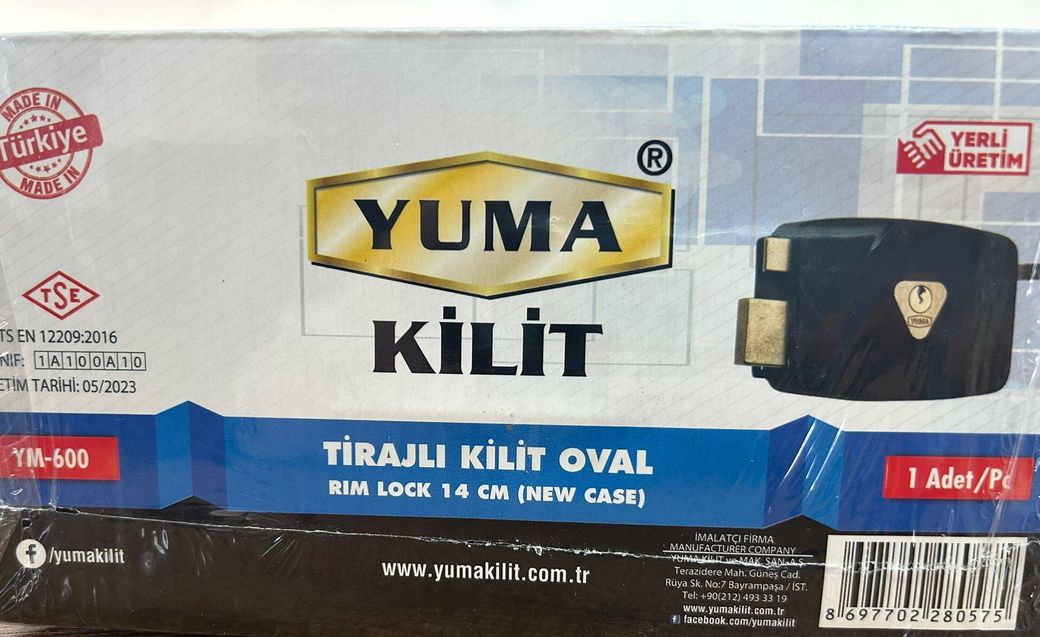 YM 600 Yuma Oval Tirajlı Kilit