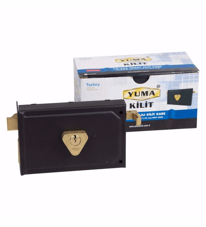 YNT İthalat AH-AVH-1105 Yuma 14 Cm Trajlı Kilit Kare Ym-602