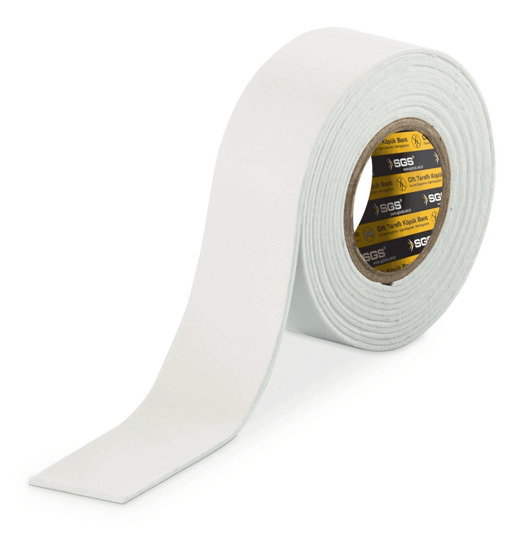 YNT İthalat AH-AVH-1188 Çift Taraflı Köpük Bant 50Mm*2Mt