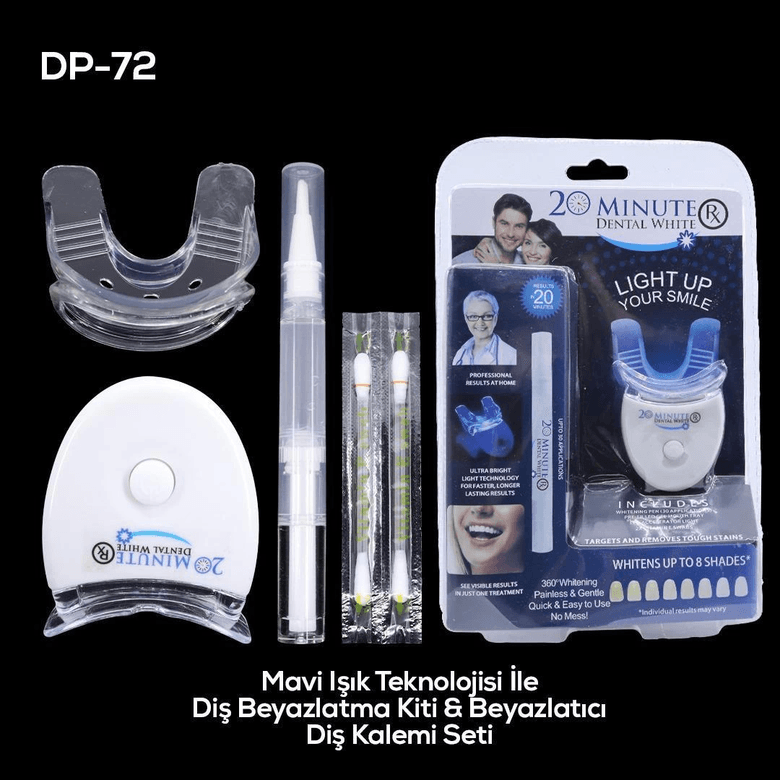 YNT İthalat AKH-DP-72 Diş Beyazlatma  Kiti