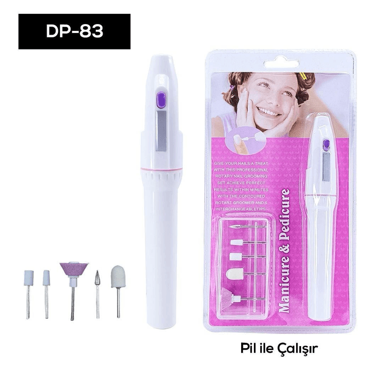 YNT İthalat AKH-DP-83 Pilli Manikür Cihazı