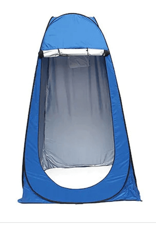 YNT İthalat EM-e-vothon190 Otomatik Wc Portatif Giyinme Çadırı 120X120X190 Cm Mavi