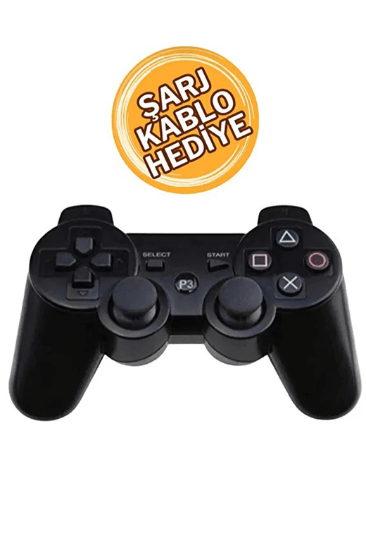 YNT İthalat EM-ps3kol Ps3 Kablosuz Analog Oyun Kolu Oyuncu Konsolu Dualshock Wireless Joystick Controller