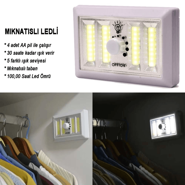 YNT İthalat GF-GUVF-474 Dimmerli Işık Seviyesi Ayarlanabilir Ledli Lamba  Wt-383