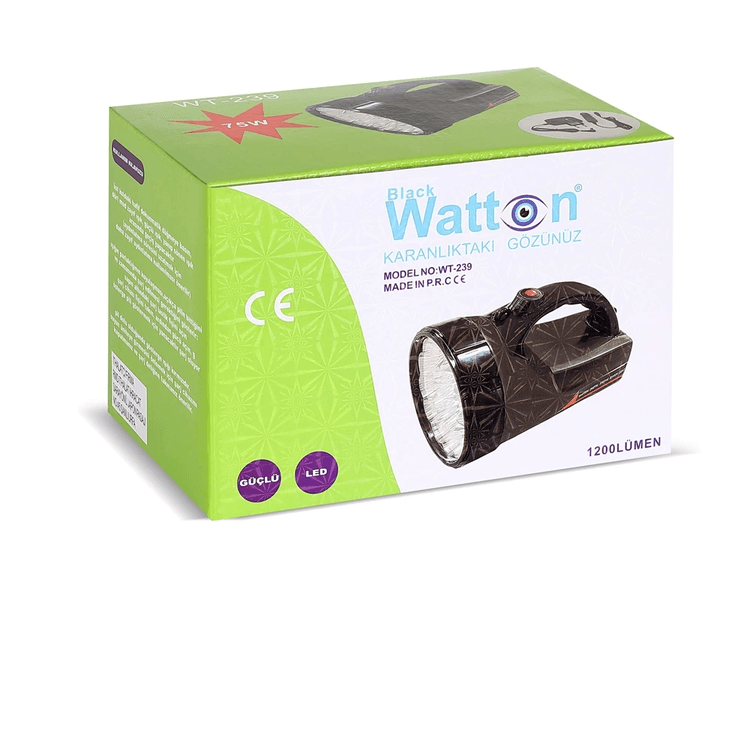 YNT İthalat GF-GUVF-589 1200 Lümen 25 Ledli El Feneri  Wt-239