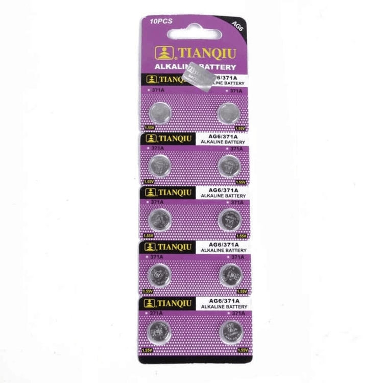 YNT İthalat HT-HIS-1584 Tıanqıu Ag6 Lr920/371 Alkalin 10'lu Düğme Pil