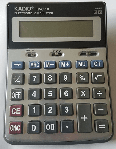 YNT İthalat HT-HIS-885 Kd-6118 12 Haneli Büyük Boy Hesap Makinesi