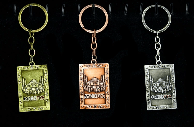 YNT İthalat KH-ALK2204 Metal Ayasofya Anahtarlık Alk2204