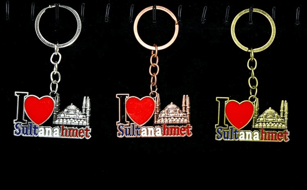 YNT İthalat KH-ALK2216 Metal Sultanahmet Anahtarlık Alk2216