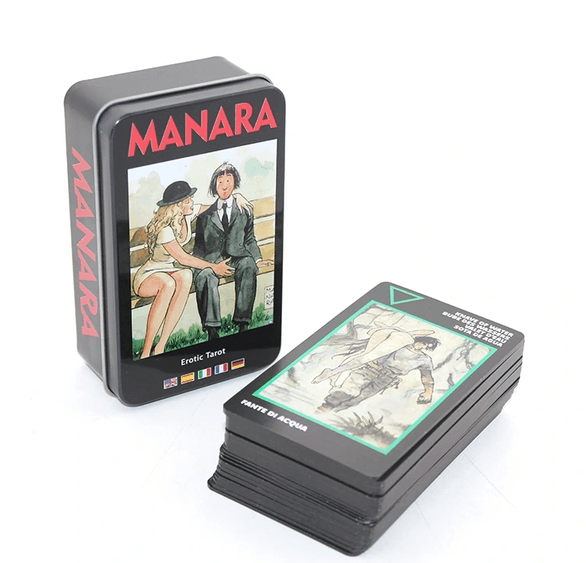 YNT İthalat KH-ALK2813 Manara Metal Kutulu Tarot Kartı Alk2813