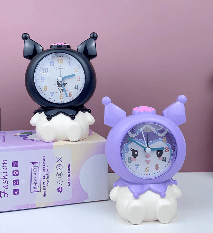 YNT İthalat KH-ALK3063 Kuromi Masa Üstü Çalar Saat Alk3063