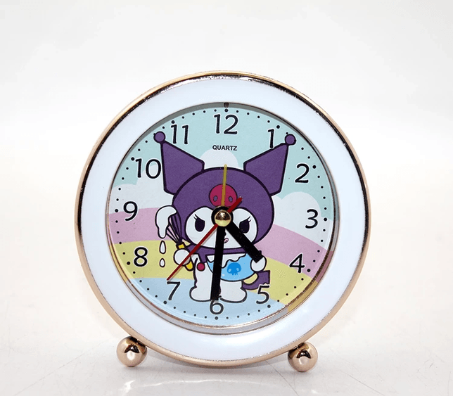 YNT İthalat KH-ALK3065 Kuromi Ve Hello Kitty Çalar Saat Alk3065