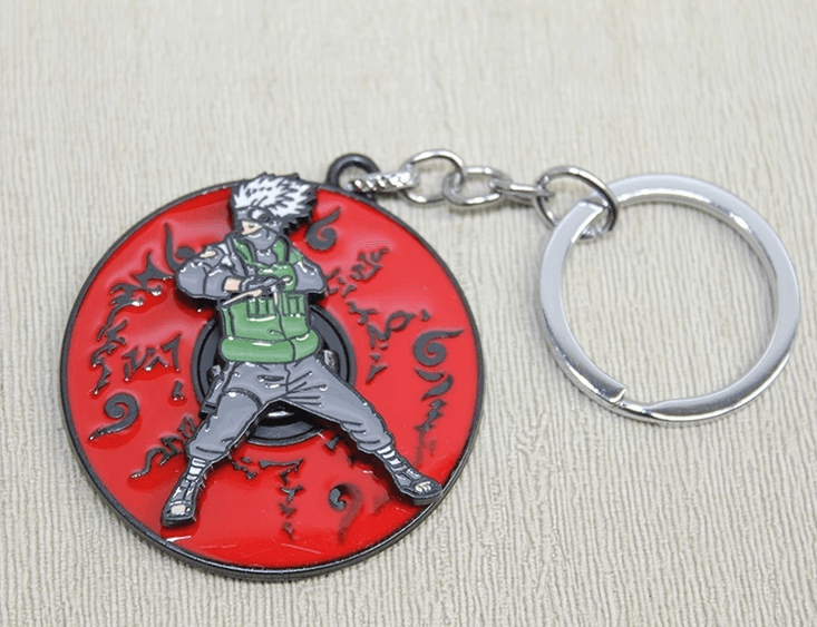 YNT İthalat KH-ALK3091 Metal Dönen Anime Figür Anahtarlık Alk3091
